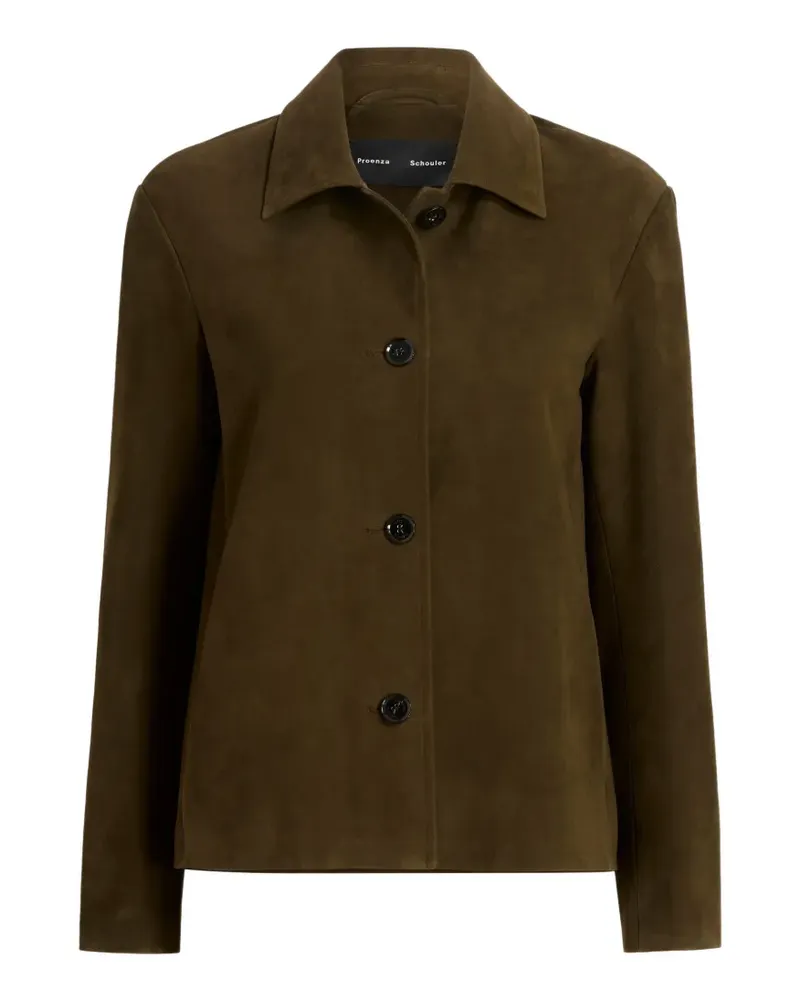 Proenza Schouler Irine Wildlederjacke - Braun Braun