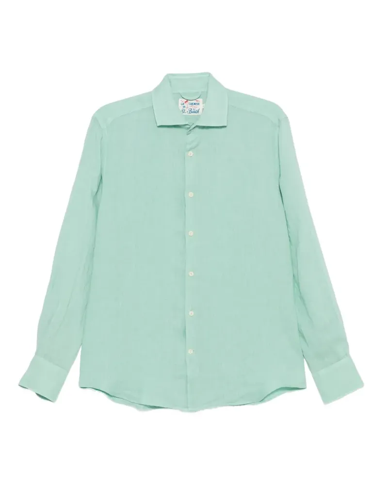 MC2 Saint Barth Klassisches Hemd - Grün Grün