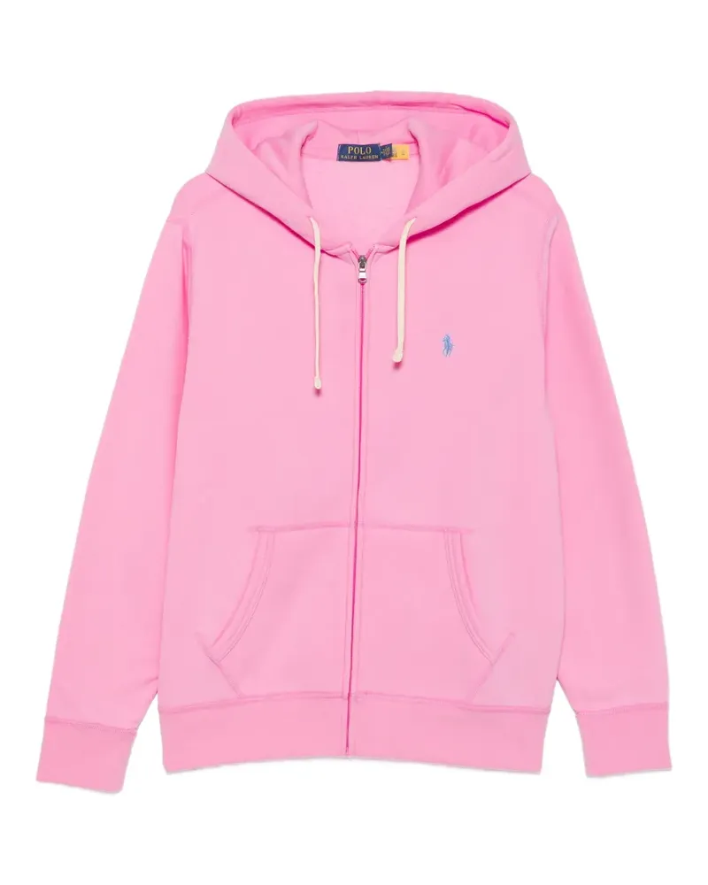 Ralph Lauren Kapuzenjacke mit Logo-Stickerei - Rosa Rosa