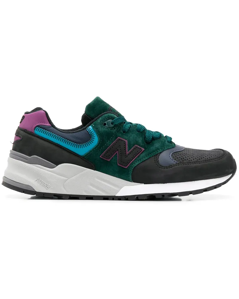 New Balance 999' Sneakers in Colour-Block-Optik - Schwarz Schwarz
