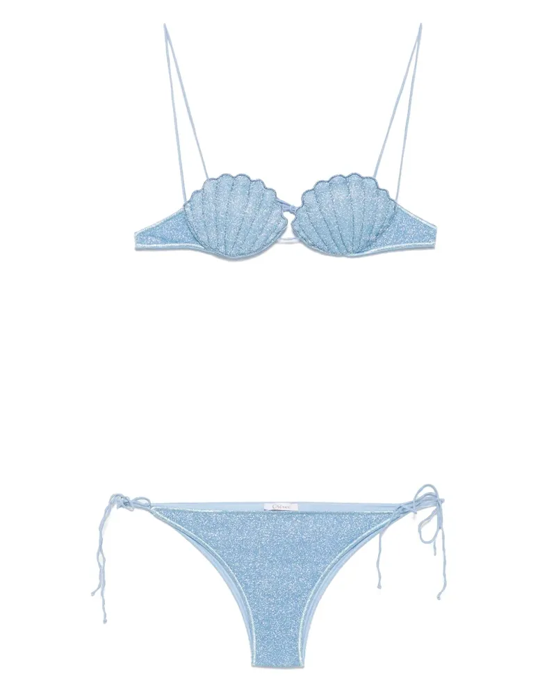 Oséree Lumière Shell-Bikini - Blau Blau