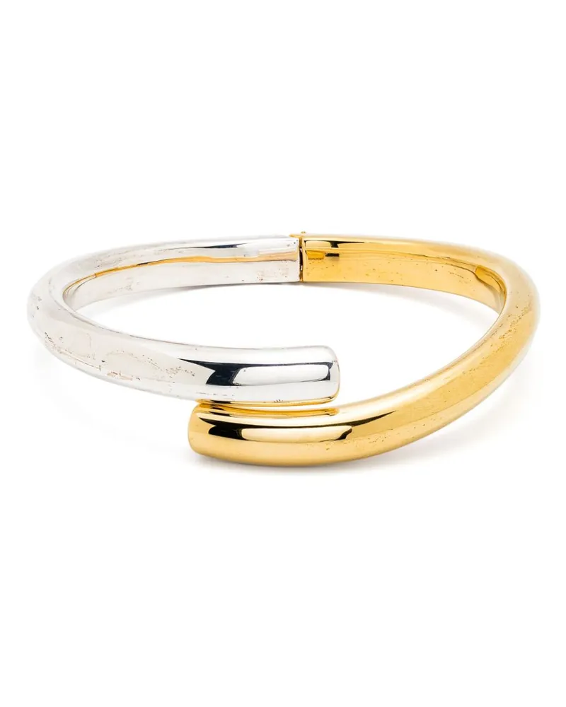 Federica Tosi Zweifarbiger Choker - Gold Gold