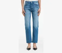 Ausgeblichene Icon Jeans - Blau