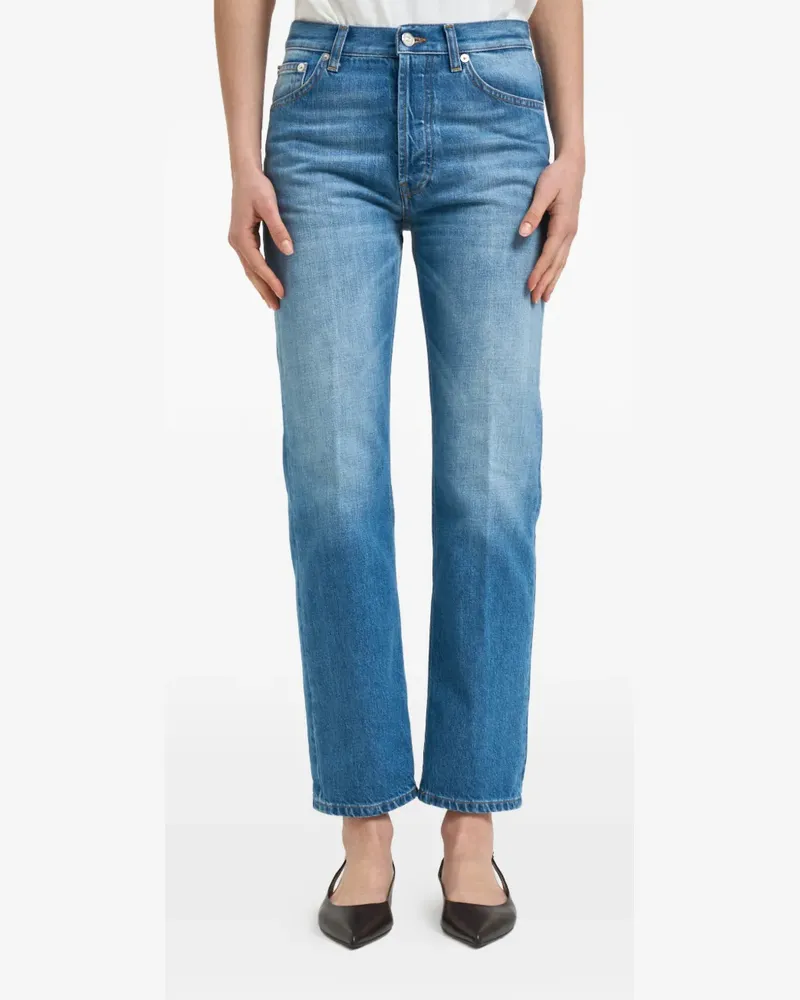 Dondup Icon faded-effect jeans - Blau Blau