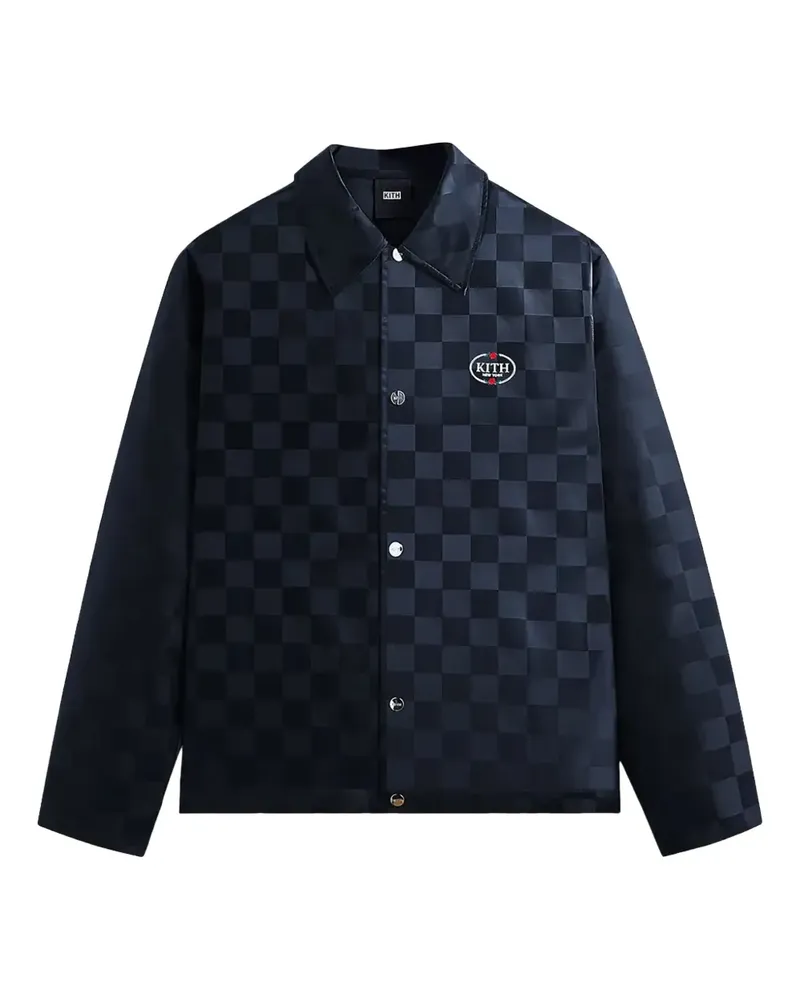 KITH Karierte Jacke - Blau Blau