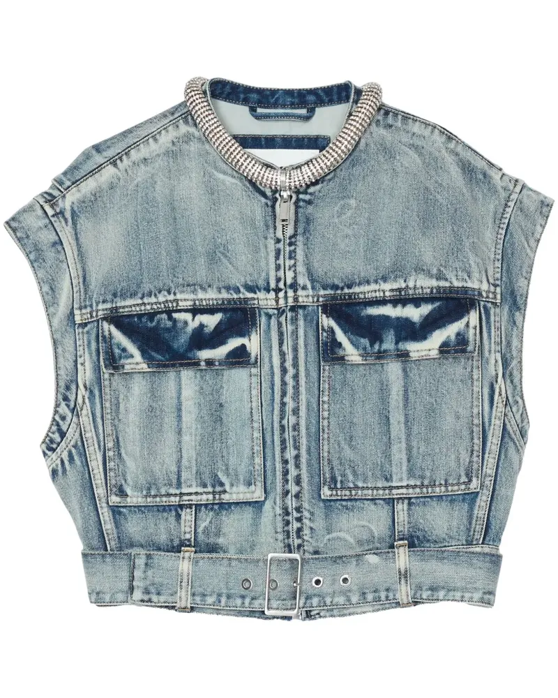 3.1 phillip lim Weste aus Denim - Blau Blau