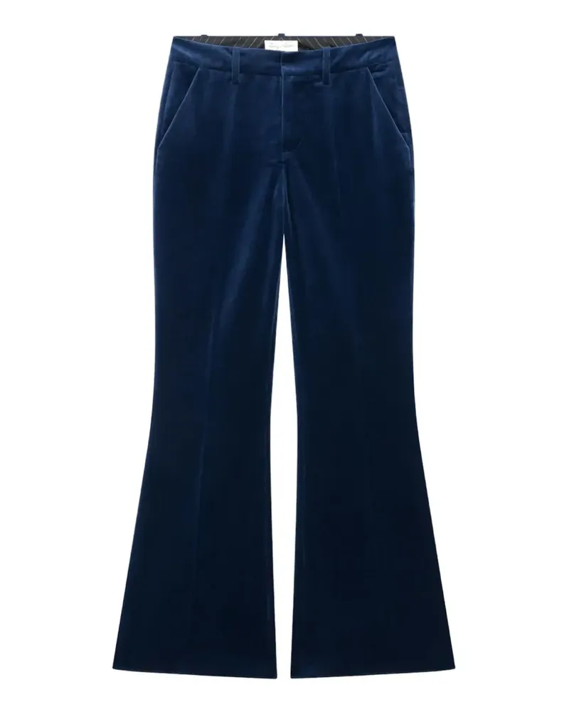 Zadig & Voltaire Prevy Hose aus Samt - Blau Blau