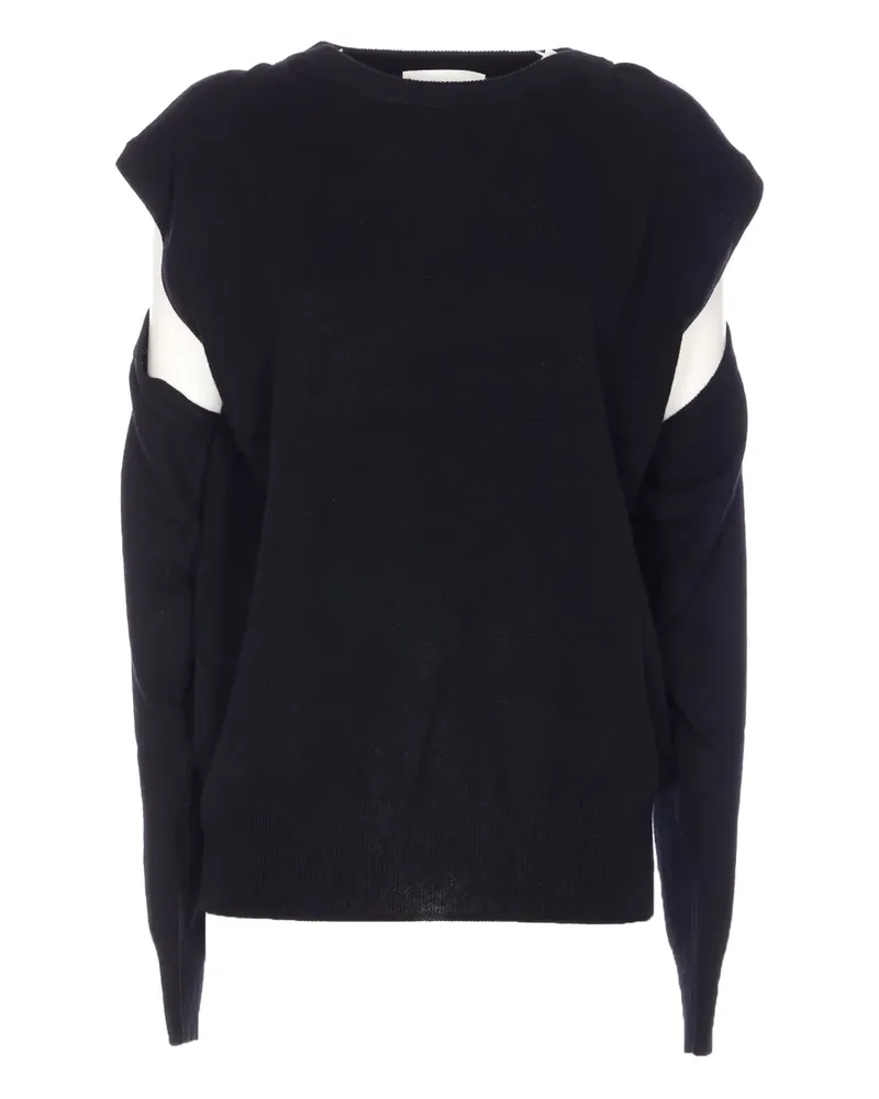 Lisa Yang Othelia cut-out sweater - Schwarz Schwarz