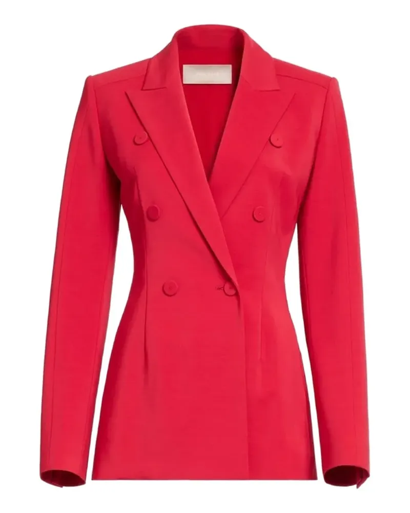 Elie Saab Cady double-breasted tailored blazer - Rot Rot