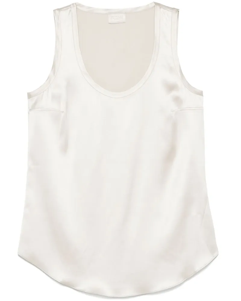 Brunello Cucinelli Klassisches Top - Grau Grau