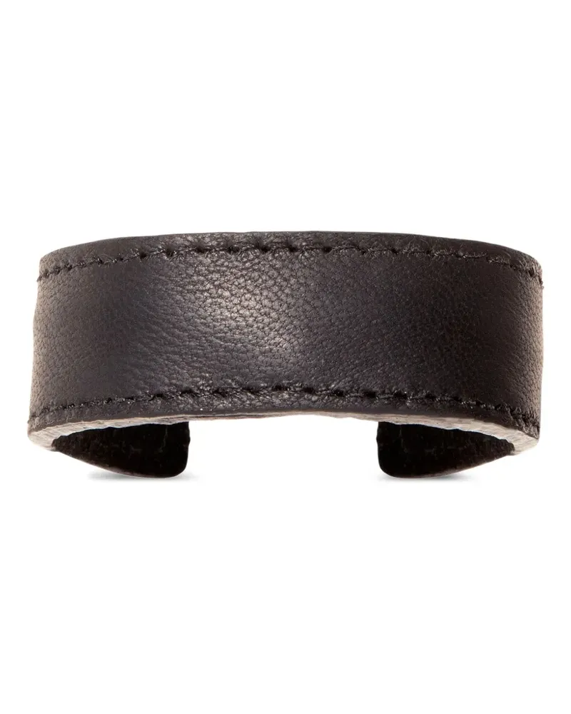 Jennifer Behr Mini Haarschmuck aus Leder - Schwarz Schwarz