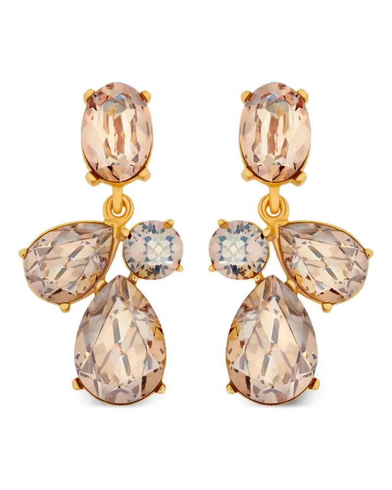 Oscar de la Renta Dulcis Candy Ohrringe mit Kristallen - Gold Gold