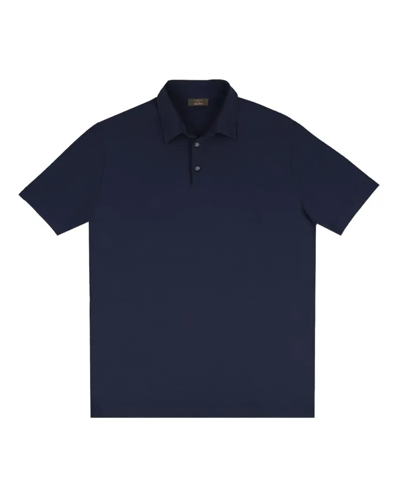 Slowear Poloshirt mit kurzen Ärmeln - Blau Blau