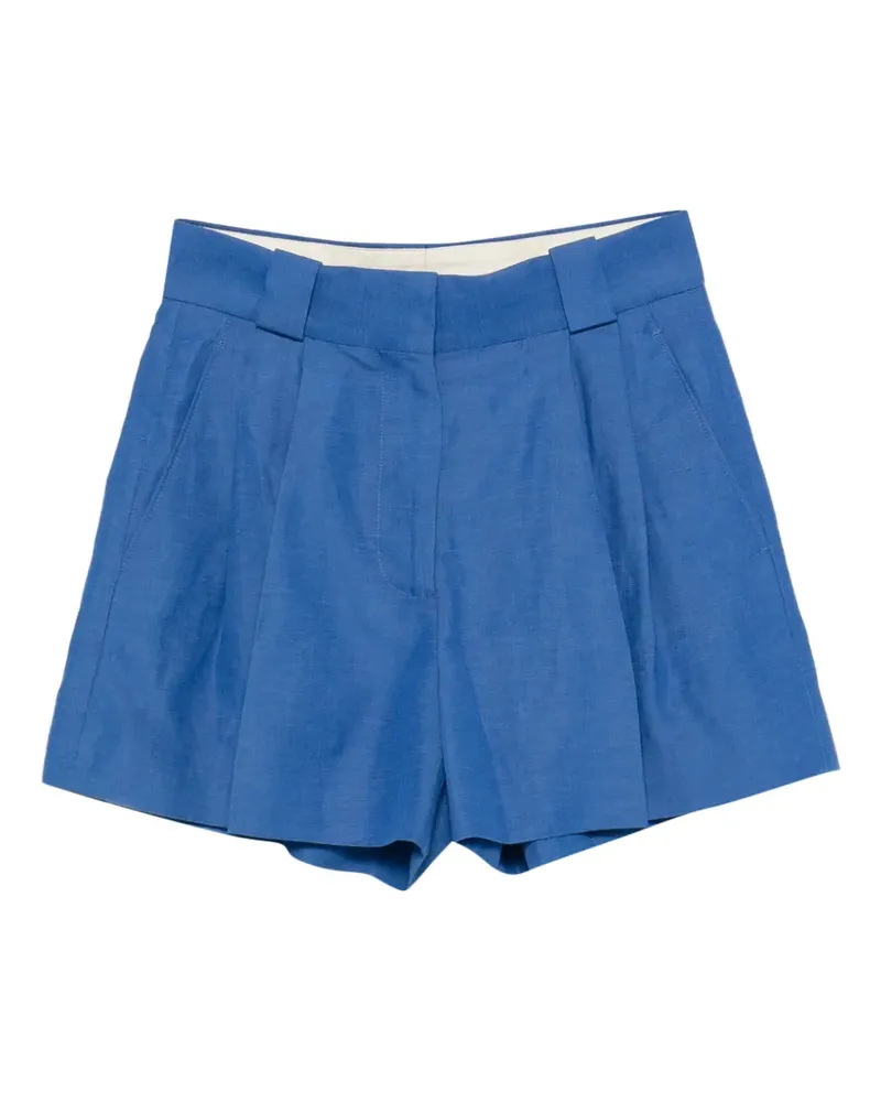 Blazé Milano pleated shorts - Blau Blau