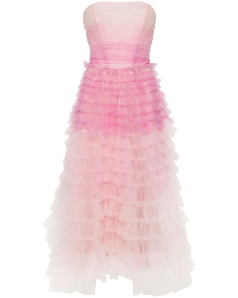 Ana Radu Tüllkleid mit Farbverlauf-Optik - Rosa Rosa