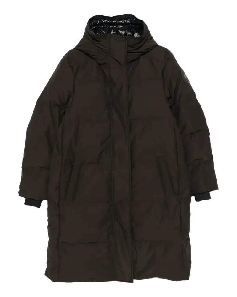 Canada Goose Gesteppter Louise Kapuzenmantel - Braun Braun