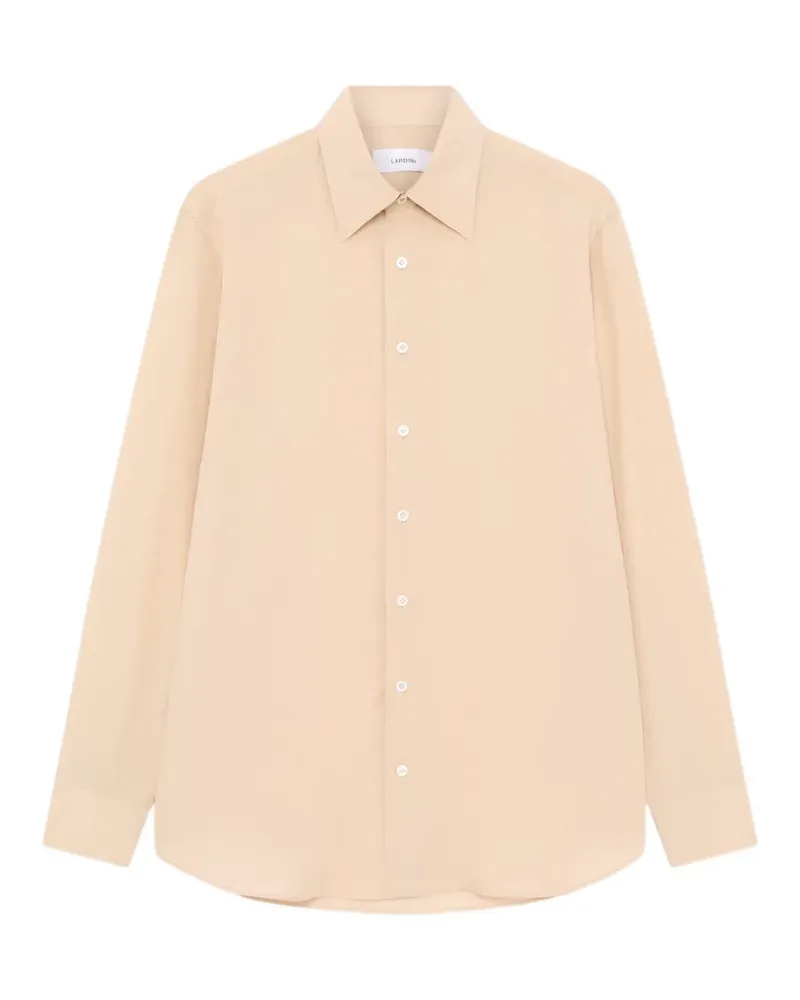 LARDINI long-sleeve shirt - Nude Nude