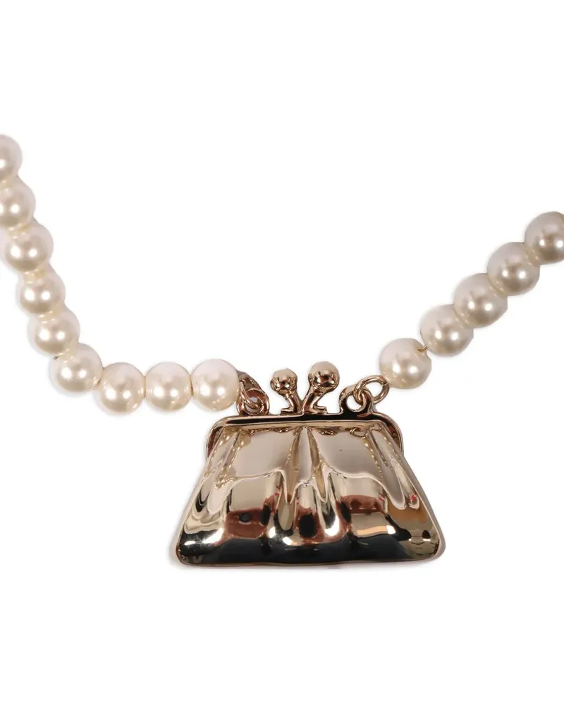 Max Mara Pasticcino 3 necklace - Gold Gold