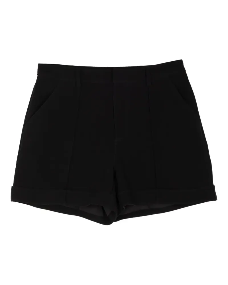 Cinq à Sept Mindy turned-up shorts - Schwarz Schwarz