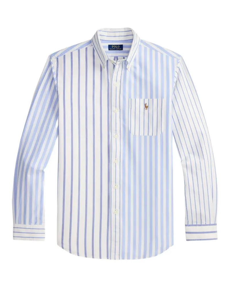 Ralph Lauren vertical stripe shirt - Weiß Weiß