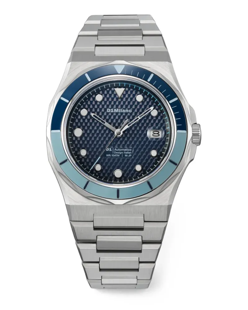 D1 Milano Automatic Armbanduhr 40mm - Blau Blau