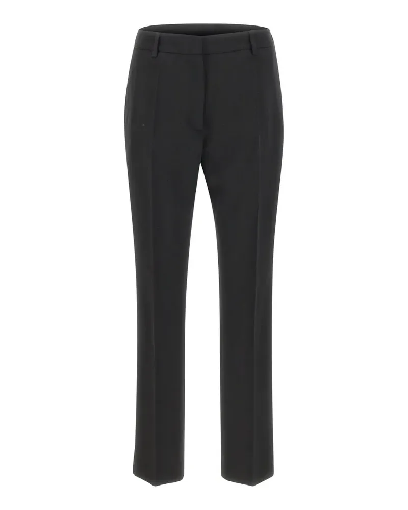 Filippa K Slim-Fit-Hose mit Bügelfalten - Schwarz Schwarz