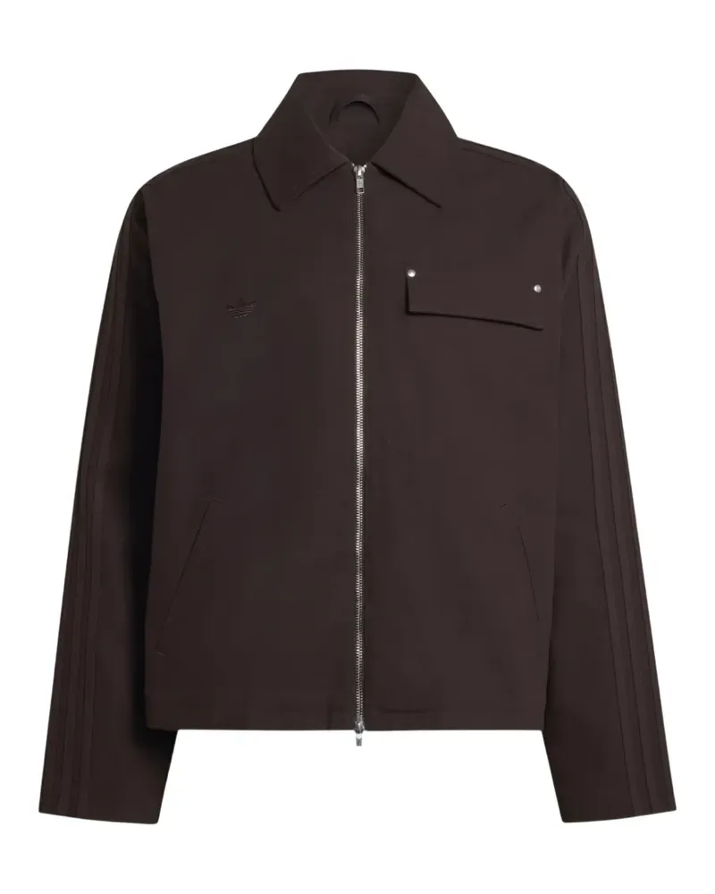 adidas Originals Workwear Jacke aus Canvas - Braun Braun