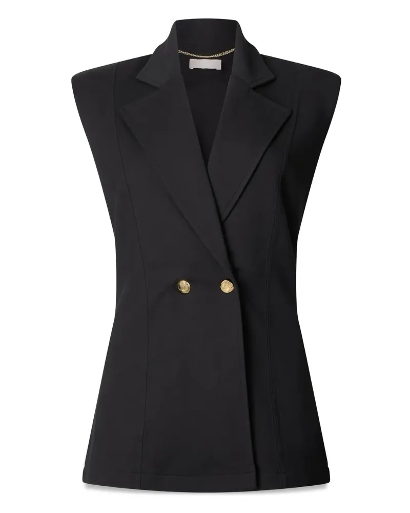 Liu Jo Kleine Satchel-Tasche mit Eidechsen-Effekt - Schwarz Schwarz