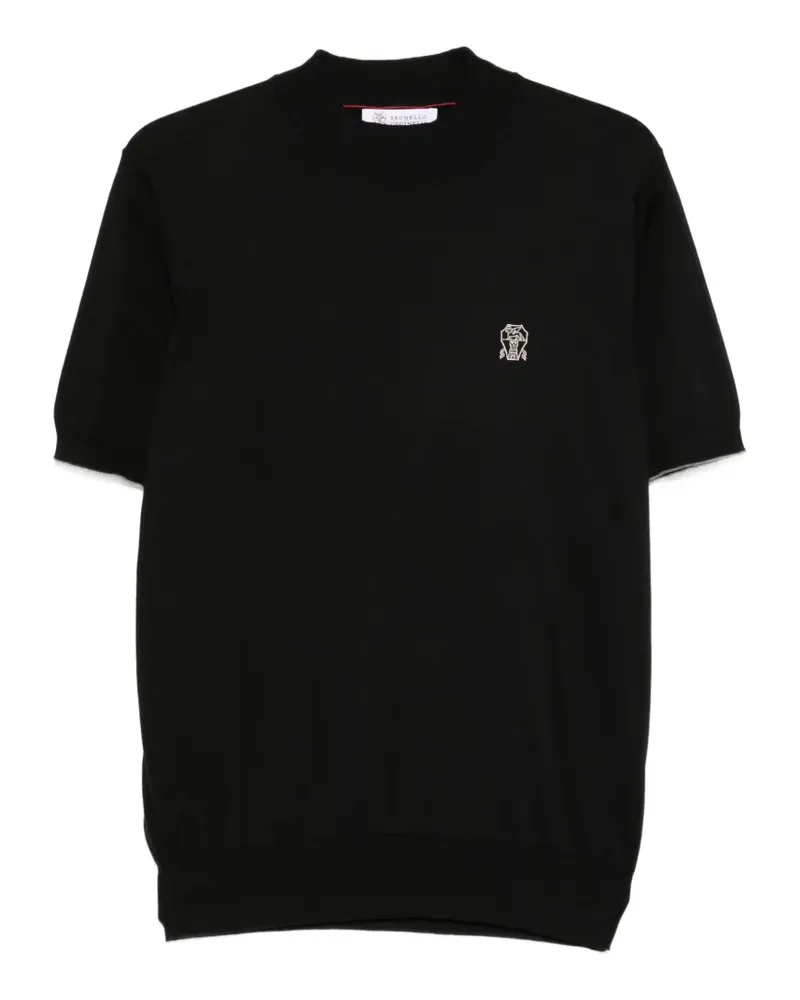 Brunello Cucinelli short-sleeve T-shirt - Schwarz Schwarz