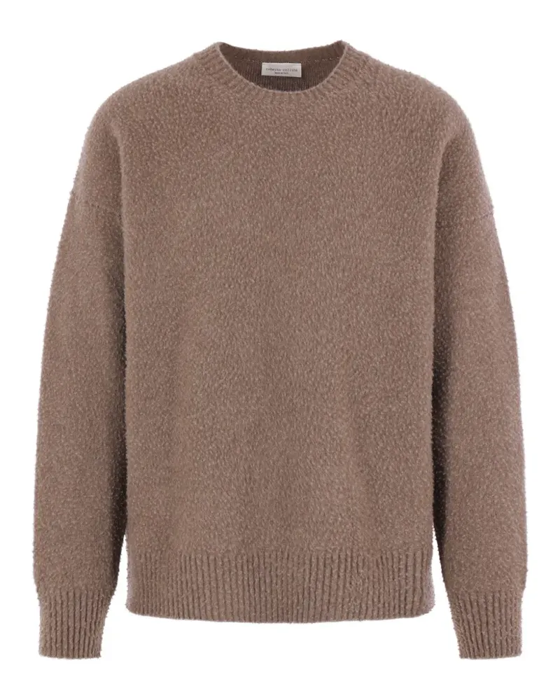 Roberto Collina Pullover mit rundem Ausschnitt - Braun Braun