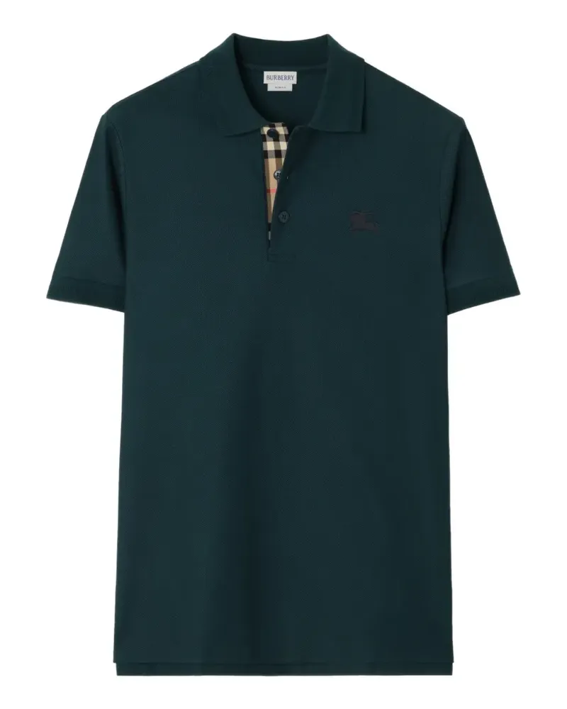 Burberry Klassisches Poloshirt - Grün Grün
