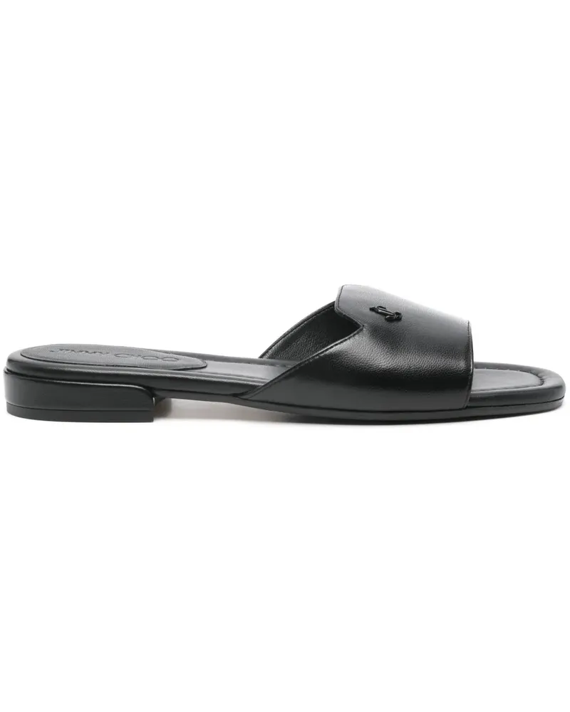 Jimmy Choo Dina Pantoletten - Schwarz Schwarz