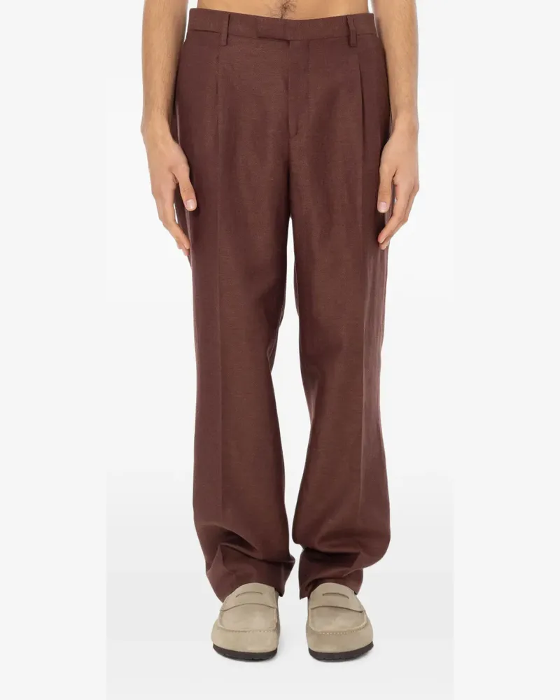 Briglia 1949 Marguttas Hose mit Falten - Braun Braun