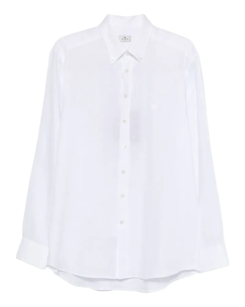 Etro Langärmeliges Hemd - Weiß Weiß