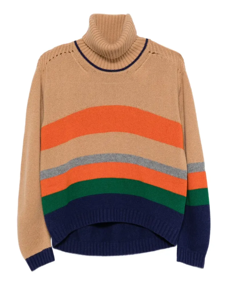 Circus Hotel roll-neck sweater - Nude Nude