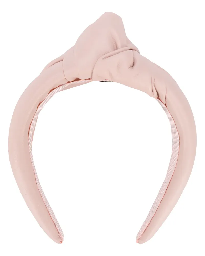 RED Valentino Haarreifen mit Knotendetail - Rosa Rosa