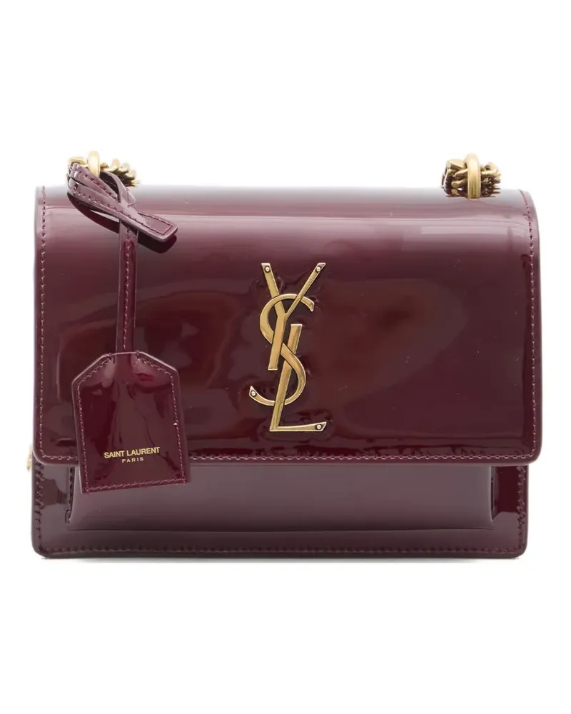 Saint Laurent Kleine Sunset Umhängetasche - Rot Rot