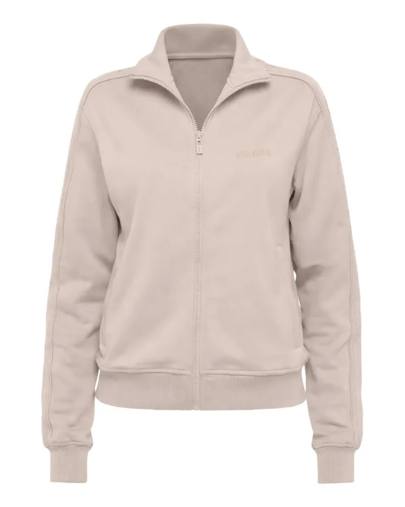 Guess Sweatshirt mit Reißverschluss - Nude Nude