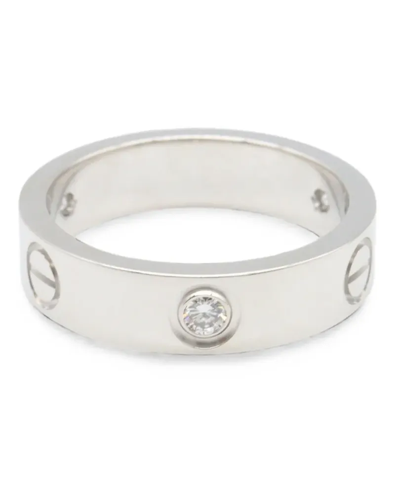 Cartier 2010s Love diamond ring - Silber Silber