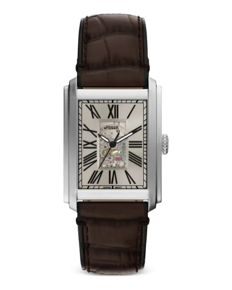 Fossil Carraway 30mm watch - Weiß Weiß
