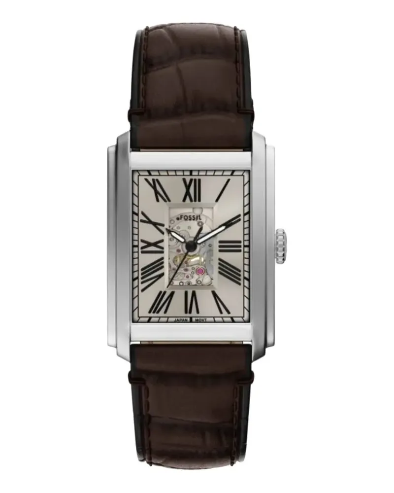 Fossil Carraway 30mm watch - Weiß Weiß
