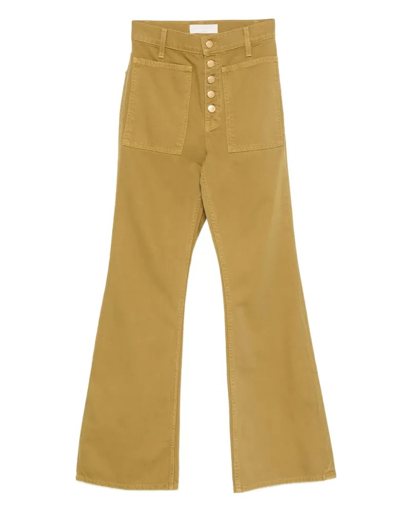 Ulla Johnson Jeans mit Knopfverschluss - Grün Grün