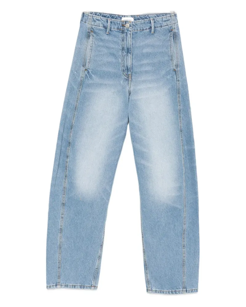 Magda Butrym Jeans mit seitlichen Nähten - Blau Blau