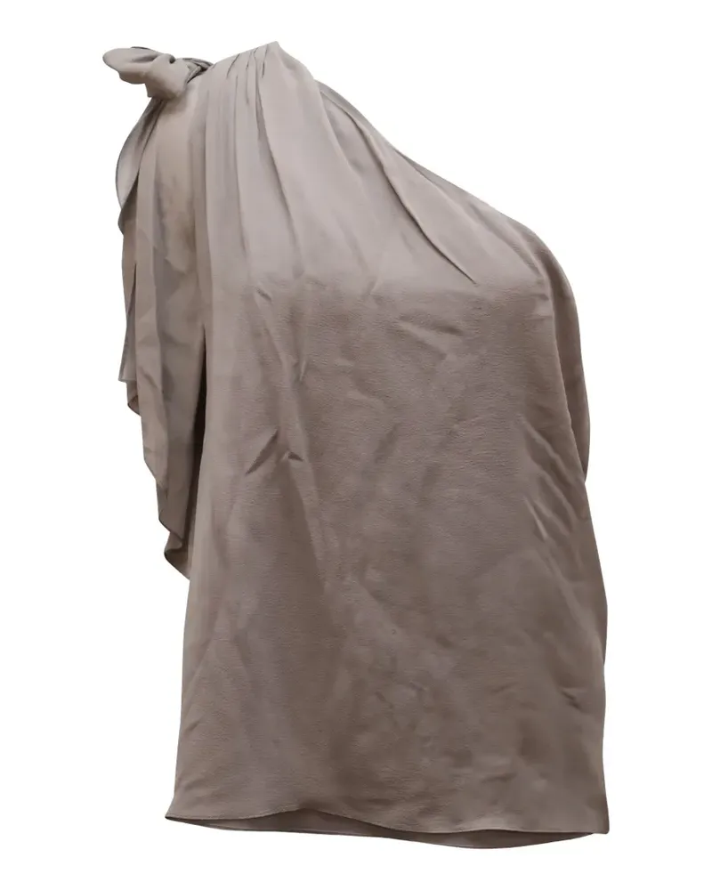 Alice + Olivia Asymmetrisches Top - Grau Grau