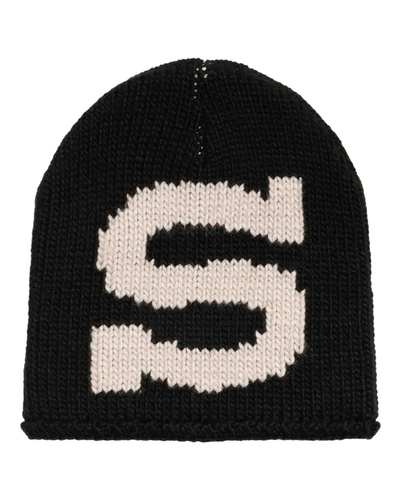 Stüssy Burly S knit skull cap - Schwarz Schwarz