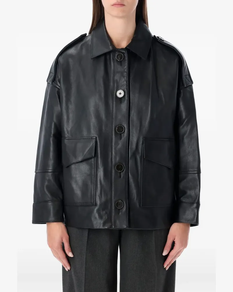 Sessùn Geknöpfte Harriboyd Jacke - Schwarz Schwarz
