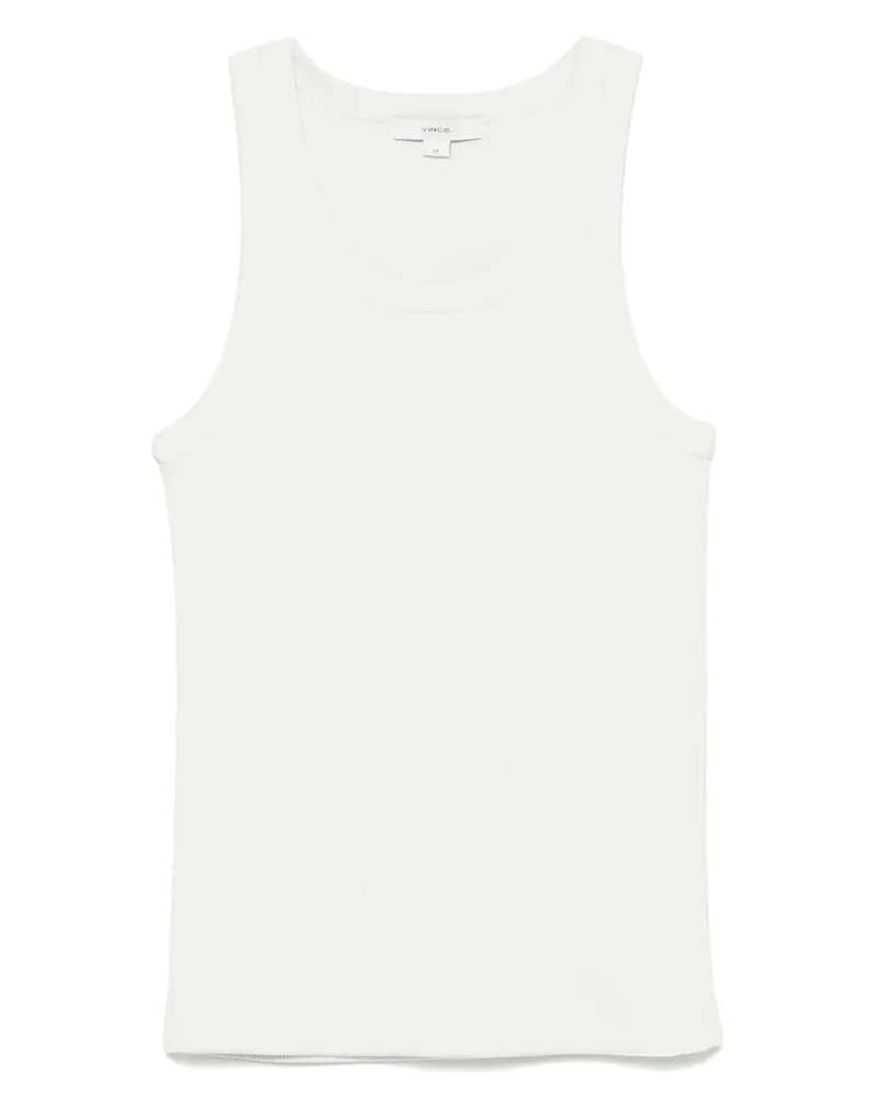 Vince Geripptes Tanktop - Grün Grün