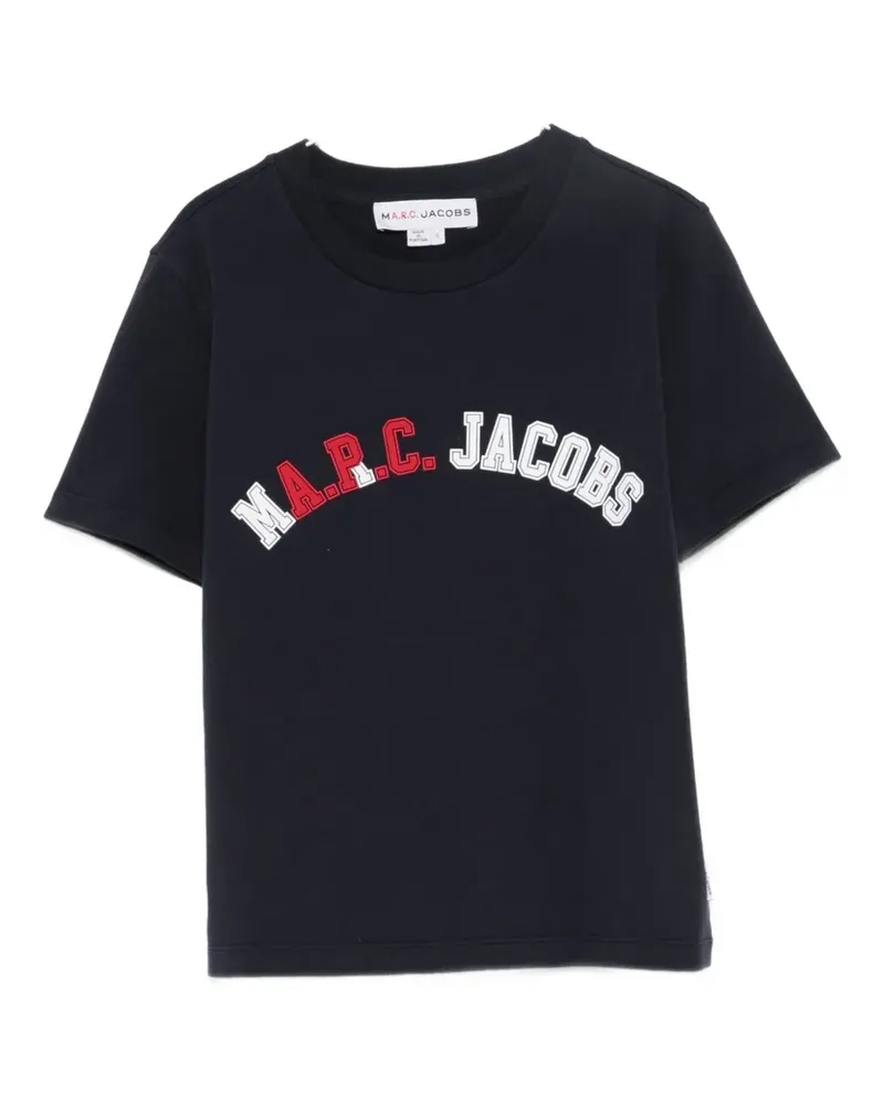 A.P.C. x Marc Jacobs logo-print T-shirt - Blau Blau