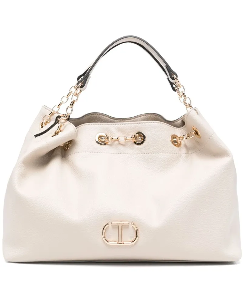 Twin-Set Oval-T Tote Bag - Weiß Weiß