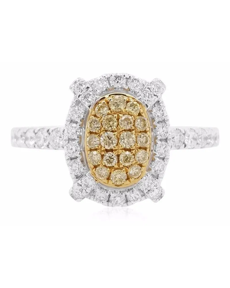 HYT Jewelry Ring aus Platin - Silber Silber